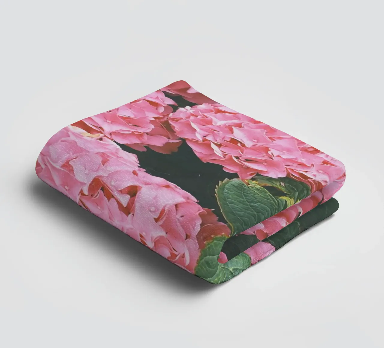 Hydrangea towel by Cassia Beck Photography