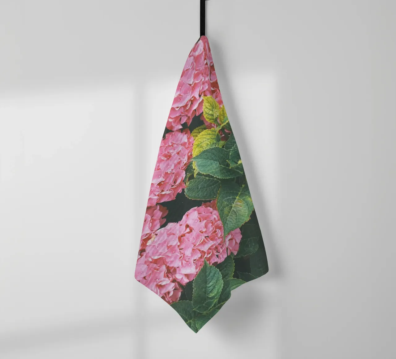 Hydrangea tea towel by Cassia Beck Photography
