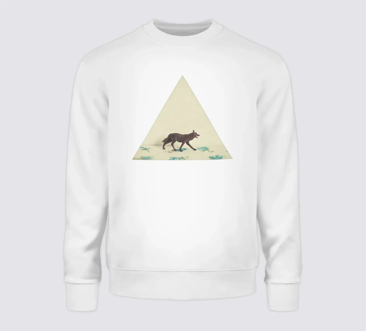 Lupo errante felpa da Cassia Beck Photography