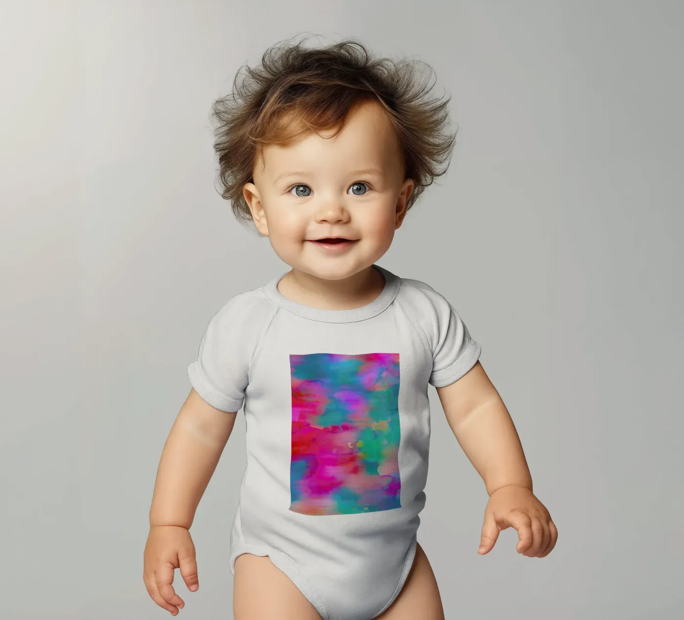 Summer Kurzarm Babybody von Amy Sia