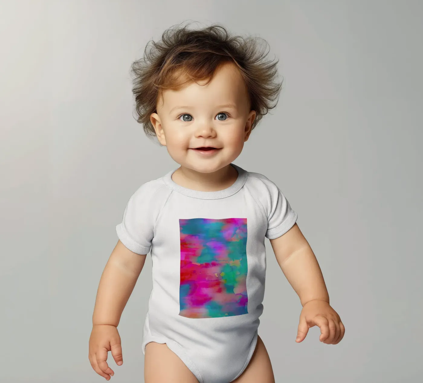 Summer Kurzarm Babybody von Amy Sia
