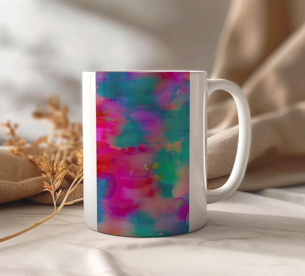 Summer ceramic mug by Amy Sia