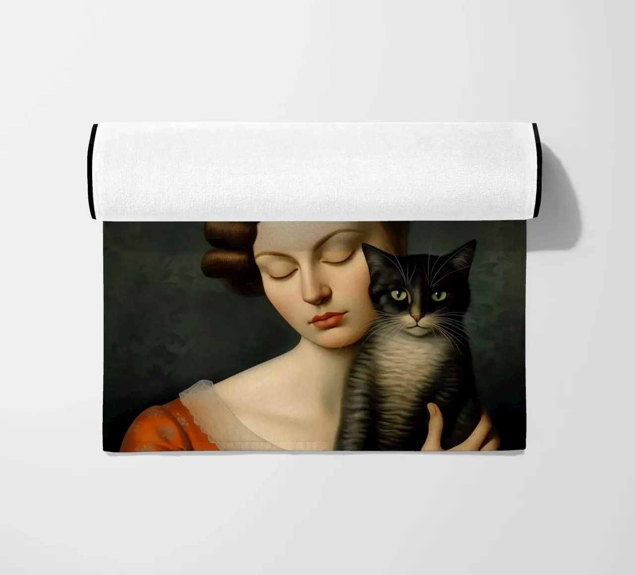 Emotional beach towel by christephania