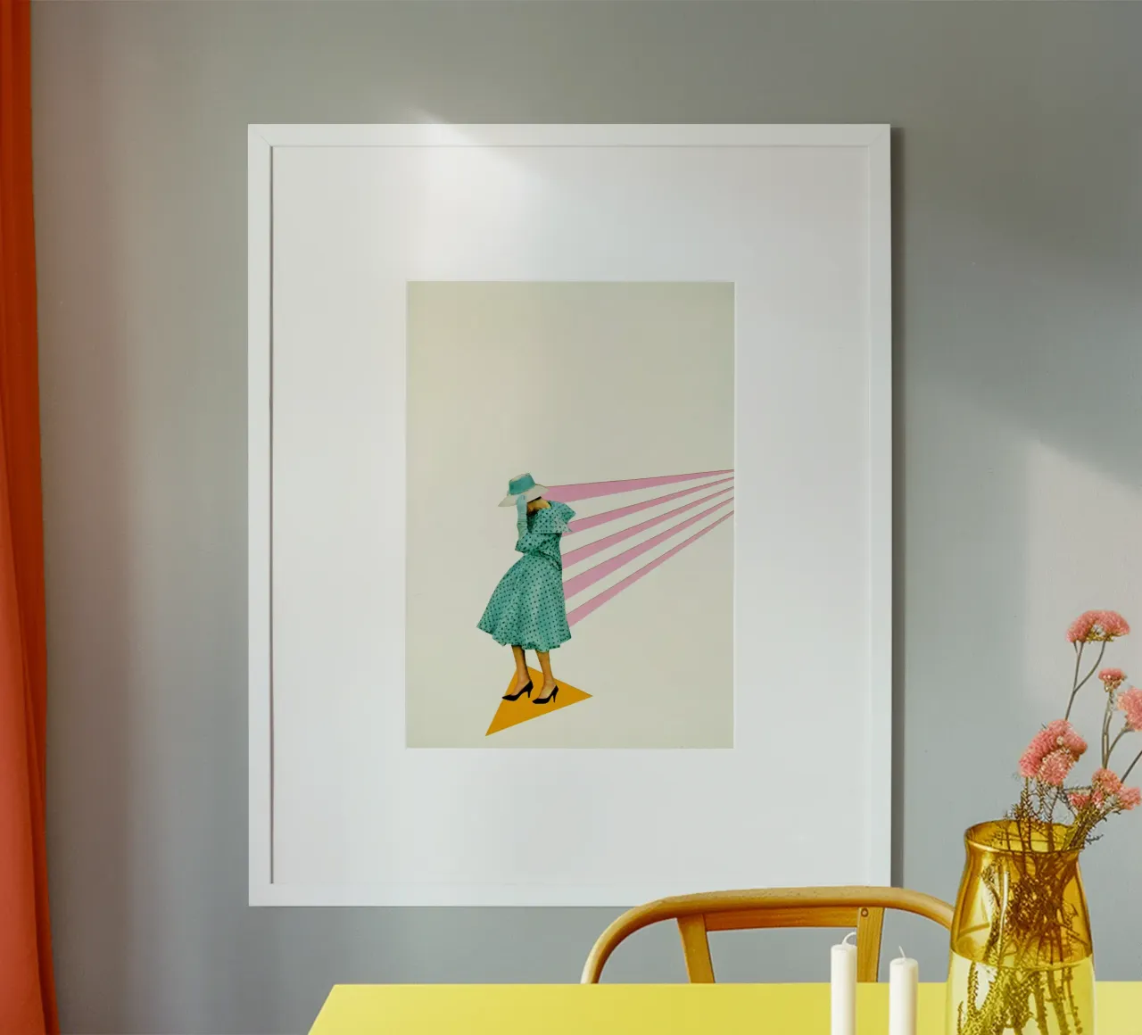 Windswept poster by Cassia Beck Collage