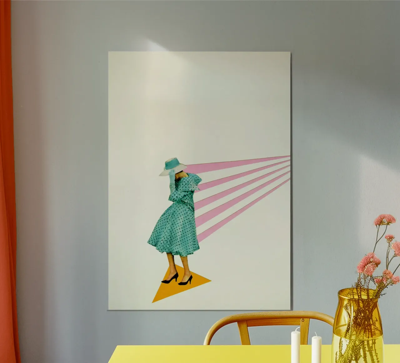 Windswept poster by Cassia Beck Collage