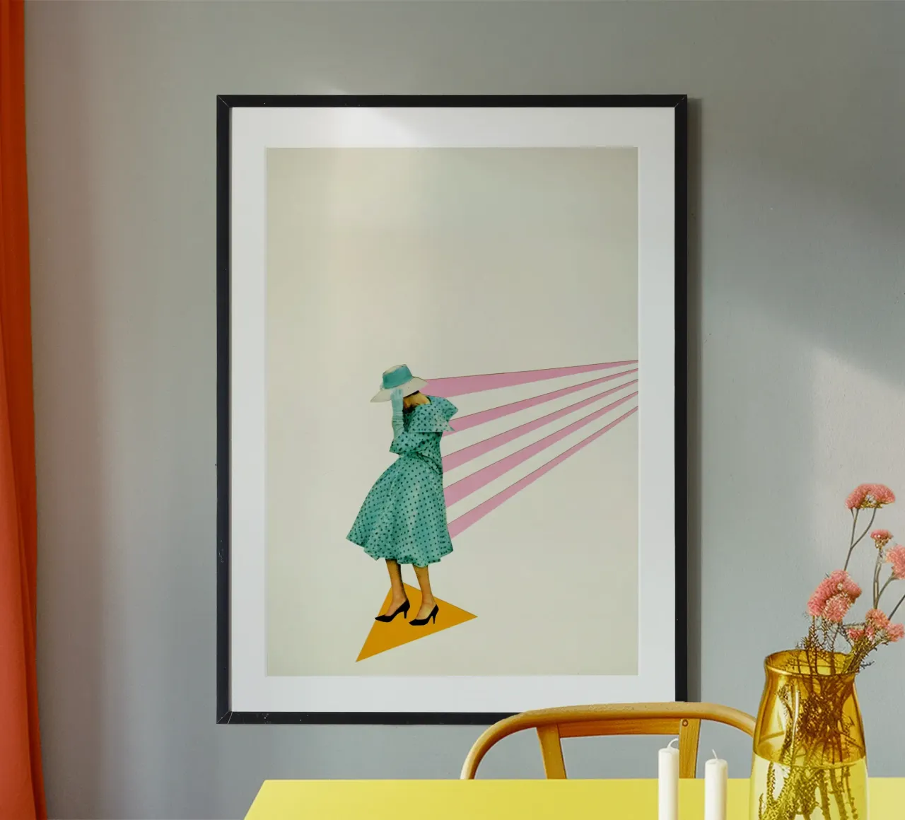 Windswept poster by Cassia Beck Collage