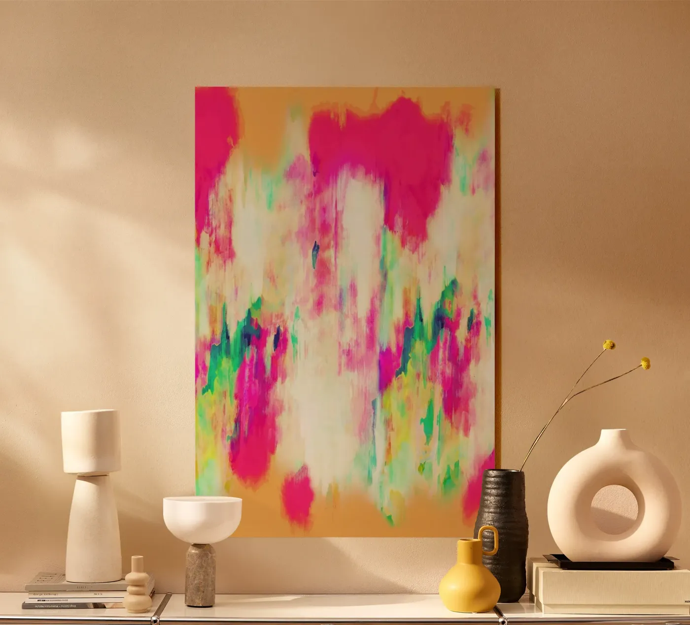 Electric Haze Acryl-Glas von Amy Sia