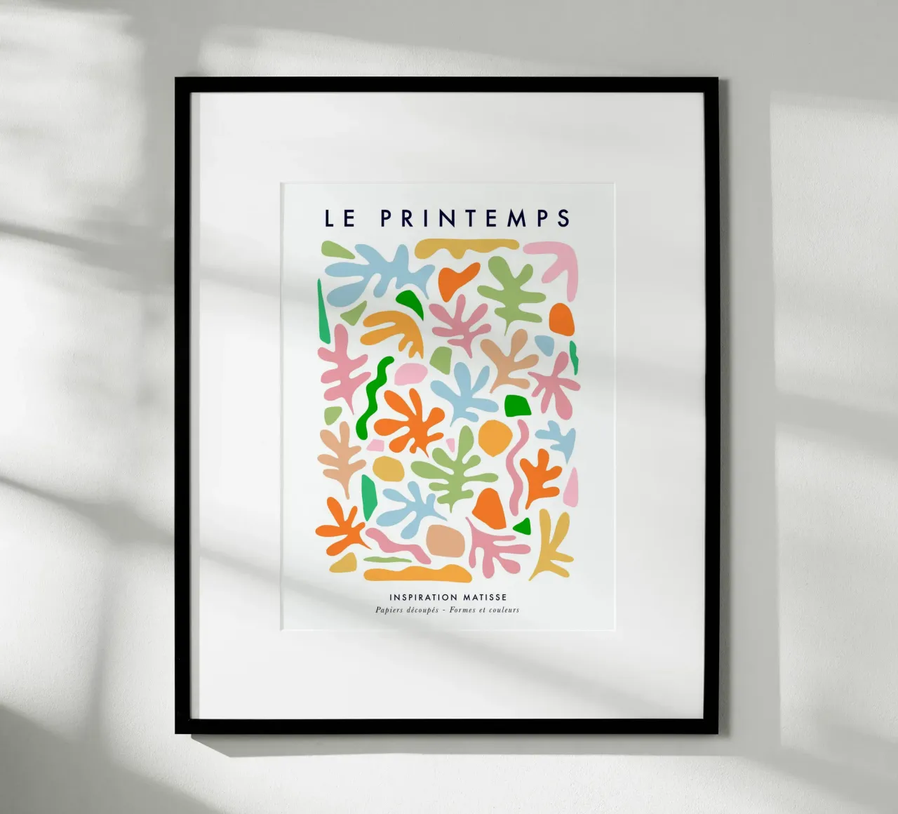 Le Printemps - Matisse ritaglia il collage Natura di primavera poster da Dominique Vari