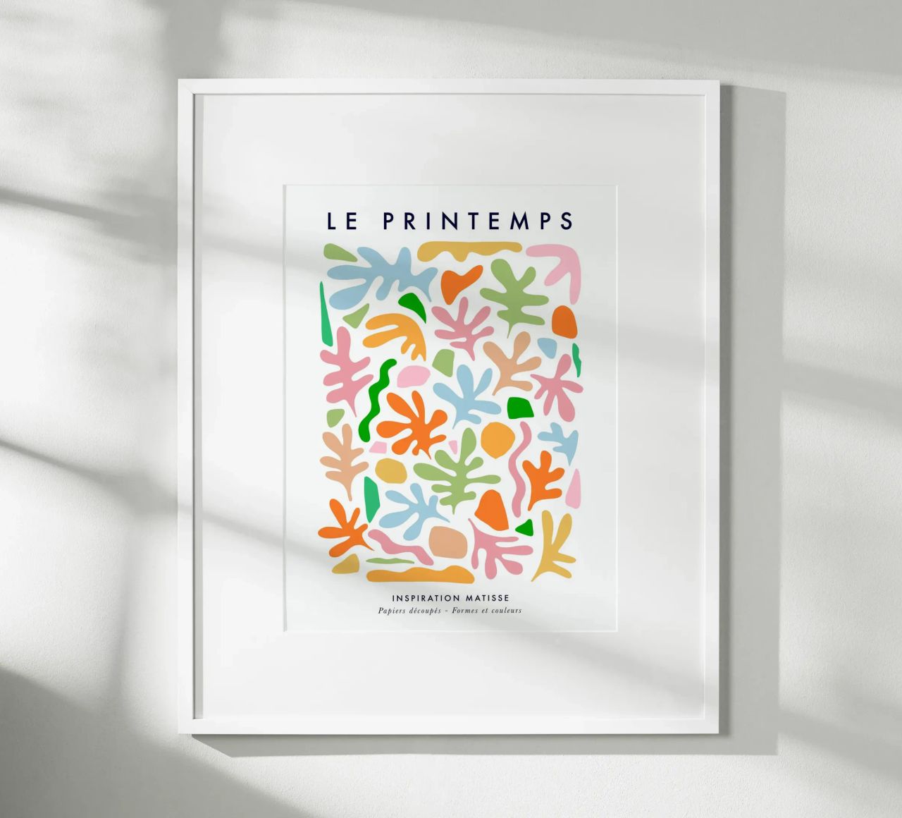 Le Printemps - Matisse Ausschnitte Frühling Natur Collage Poster von Dominique Vari