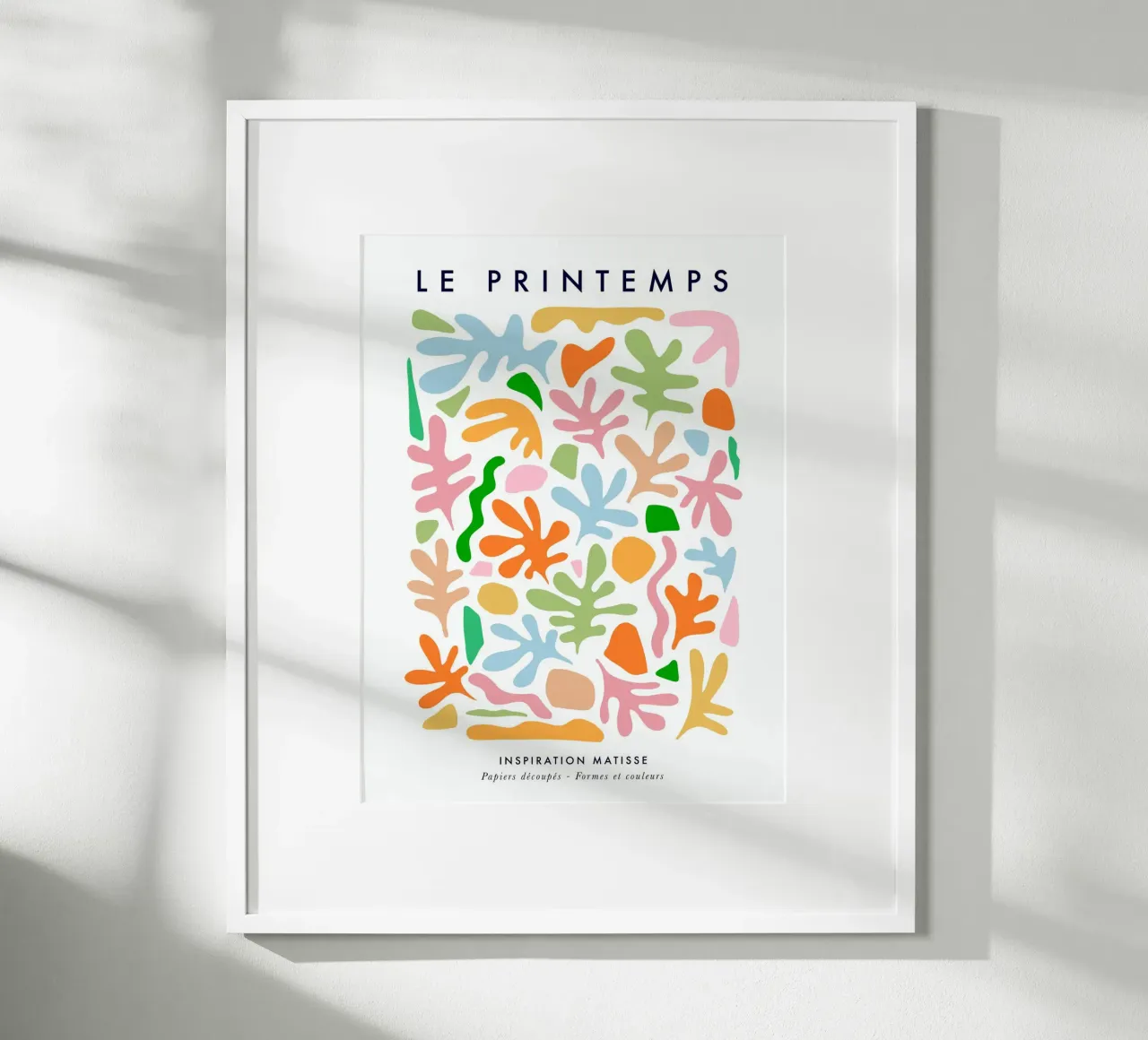 Le Printemps - Matisse ritaglia il collage Natura di primavera poster da Dominique Vari