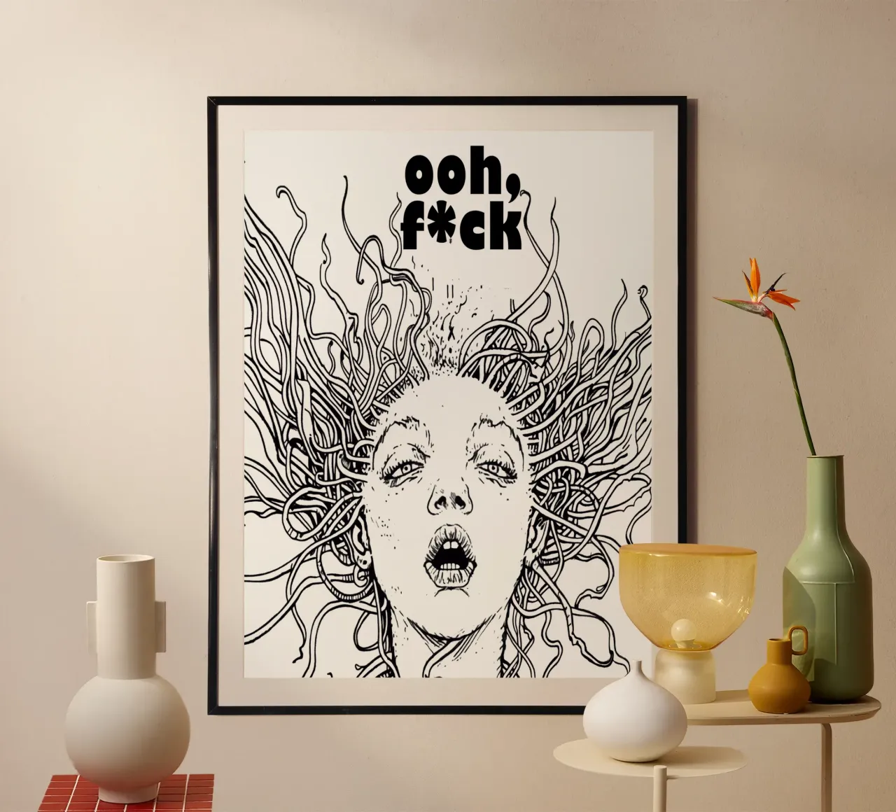 Oh, F*ck | Umorismo ribelle poster da Autofocus