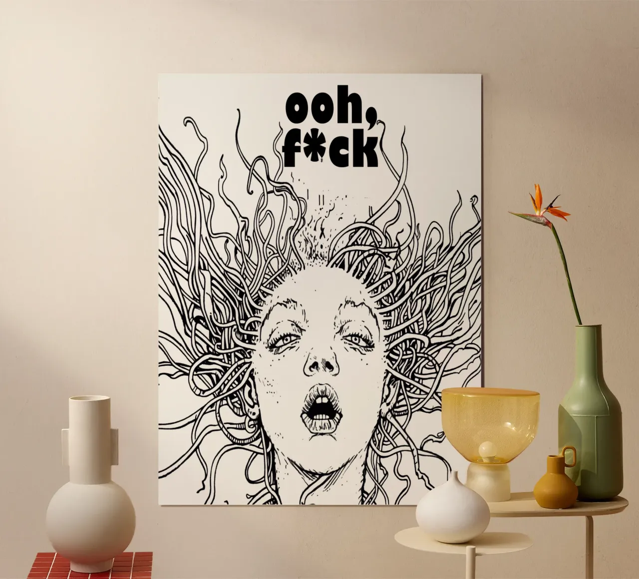Oh, F*ck | Umorismo ribelle poster da Autofocus