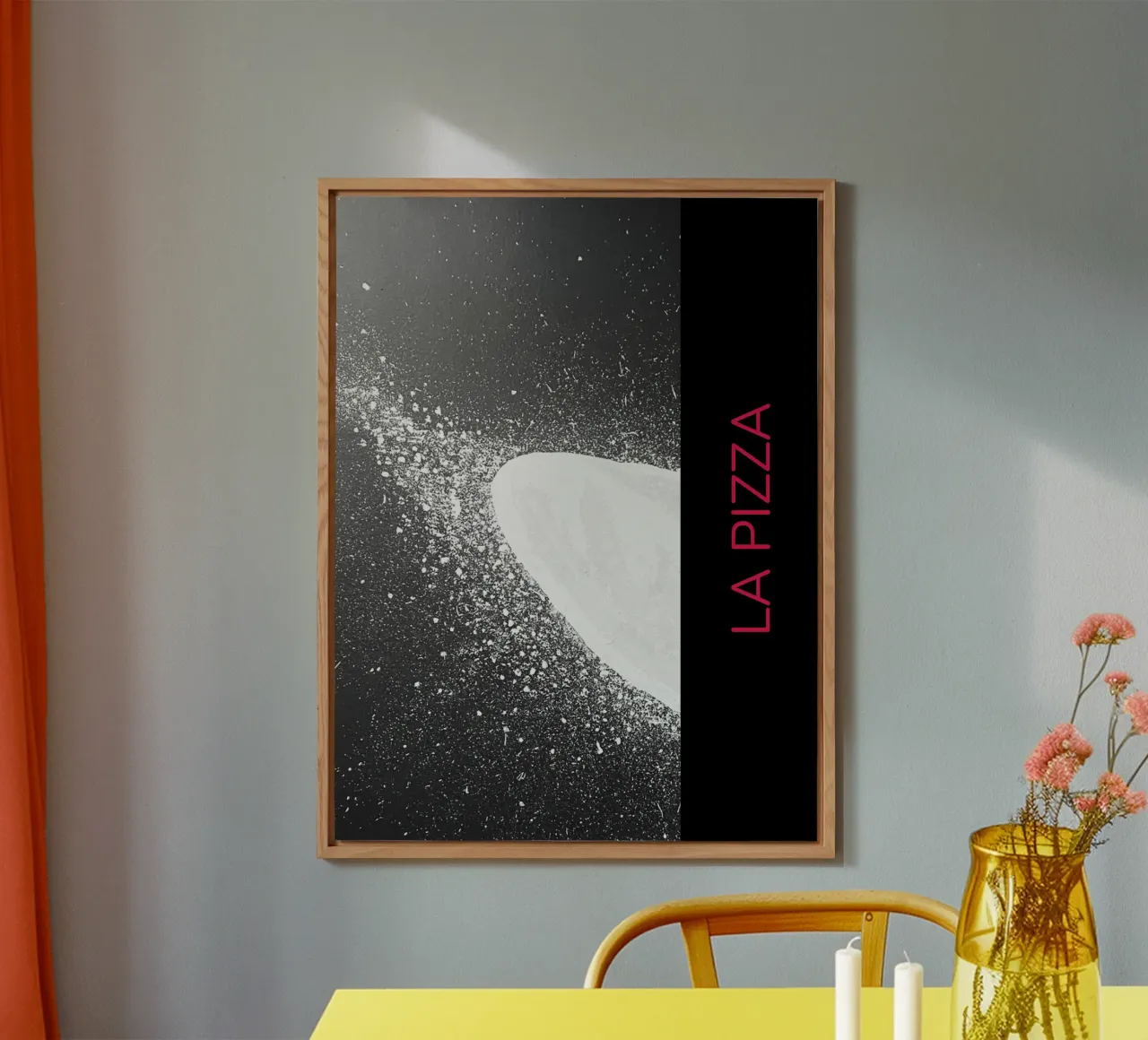 Pizza universe alluminio dibond da JOWW_items