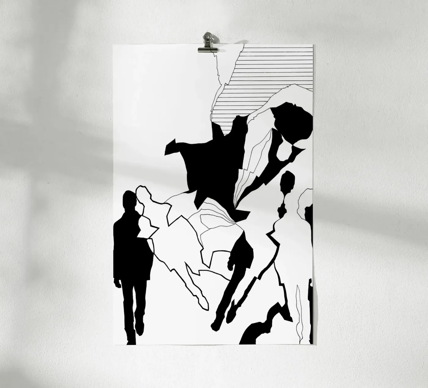 DISSOCIATION poster by Grey Aaren