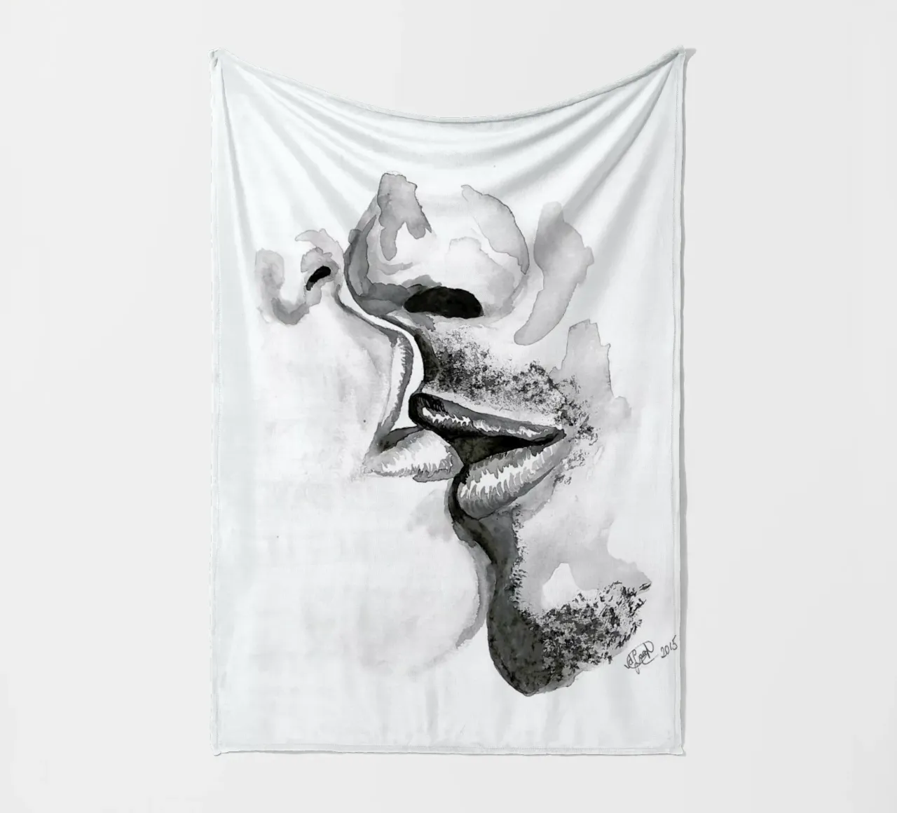 I am a Lover coperta in pile da Larissa van der Laan