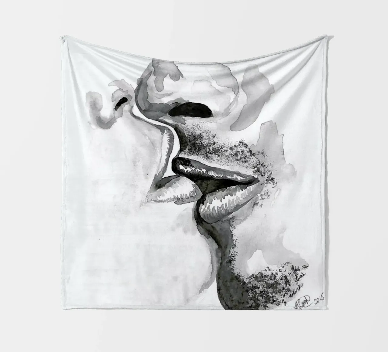 I am a Lover coperta in pile da Larissa van der Laan