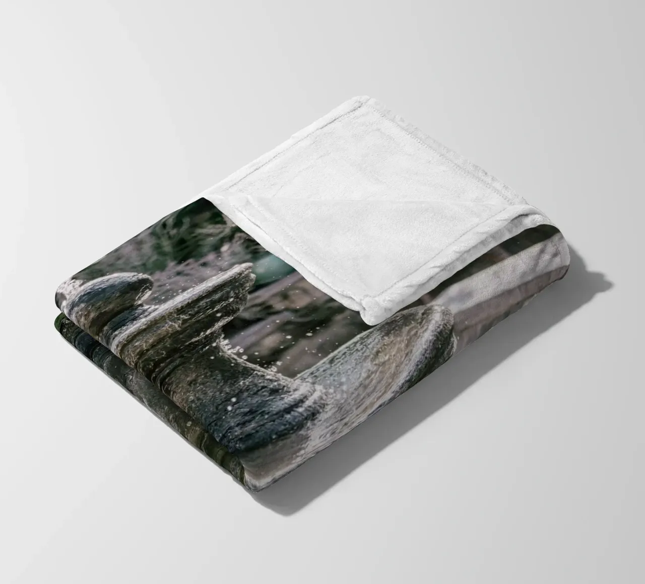 Nostalgia della fontana coperta in pile da Carinaprint