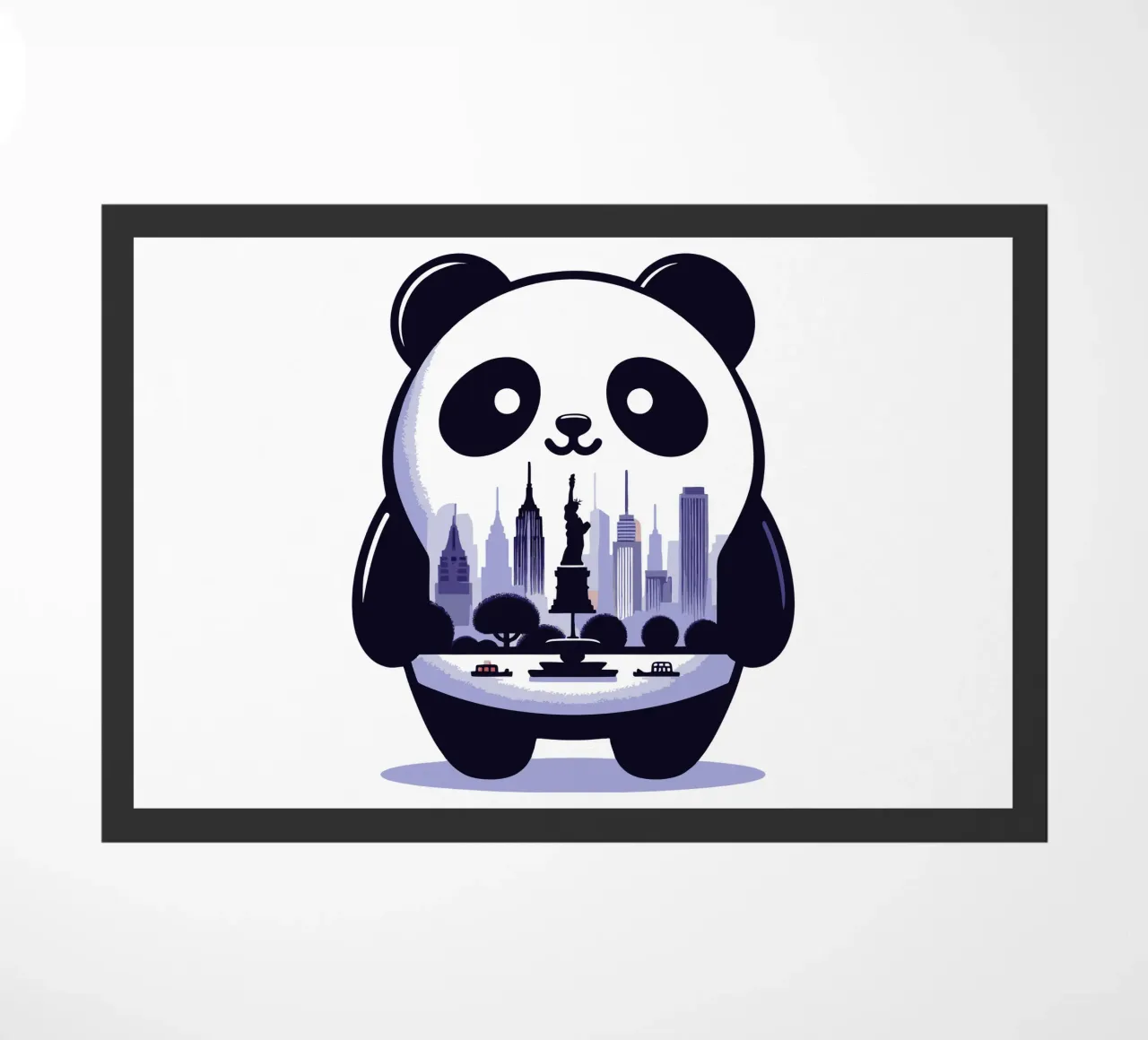 stadspanda deurmat van artdesign1985