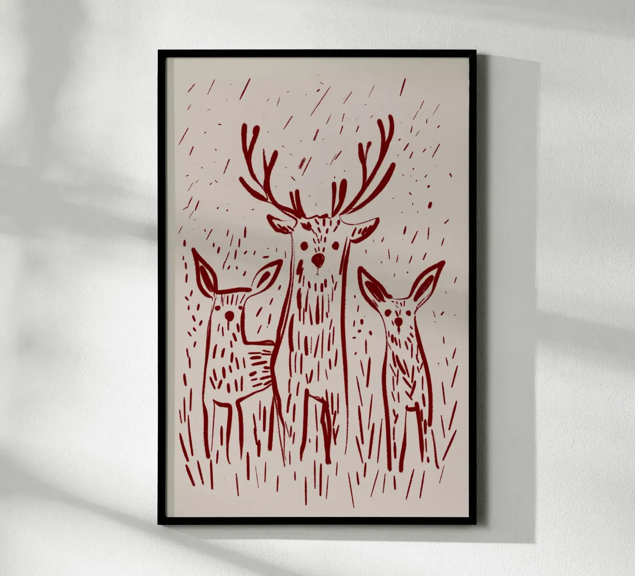 Three Deers carta hahnemühle da treechild