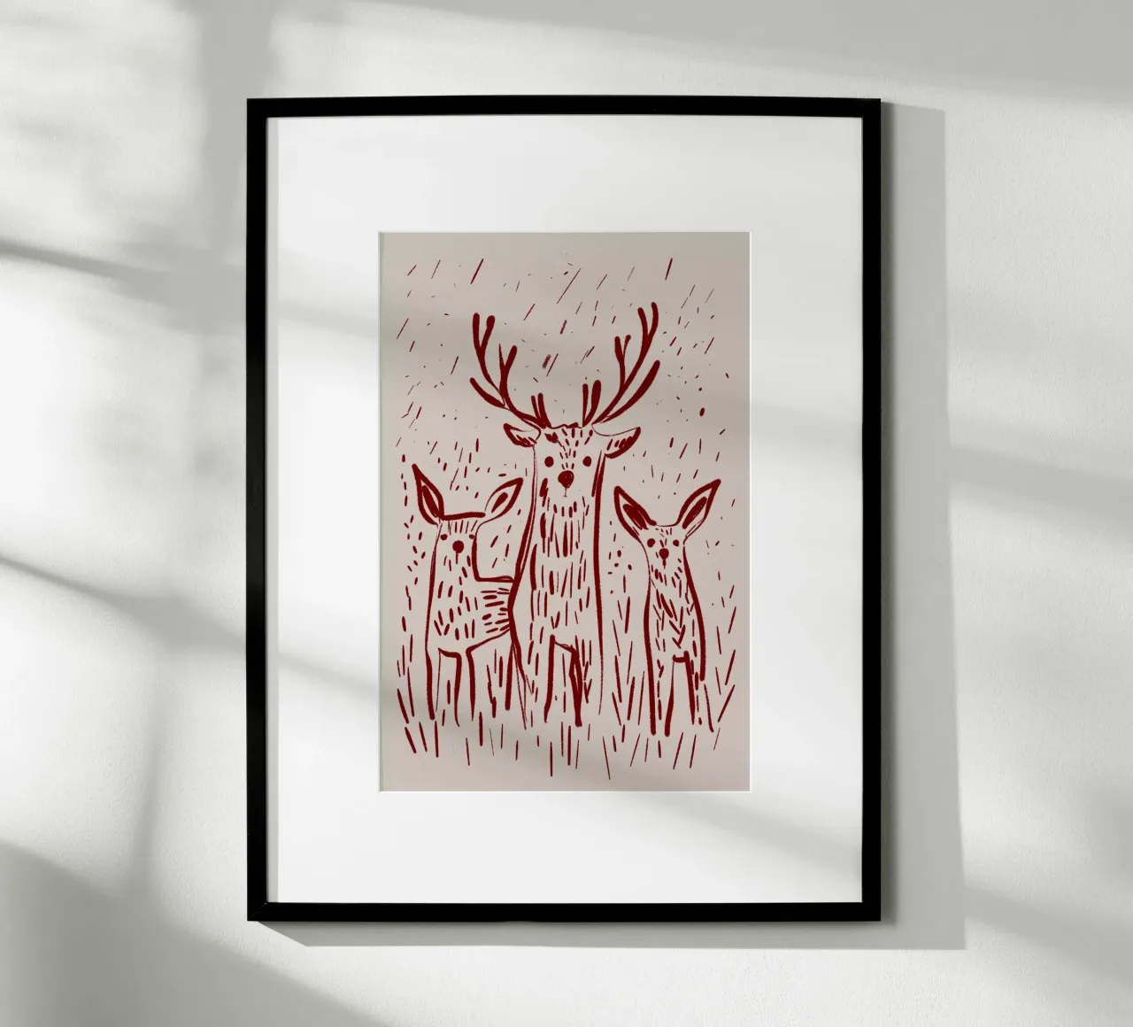 Three Deers carta hahnemühle da treechild