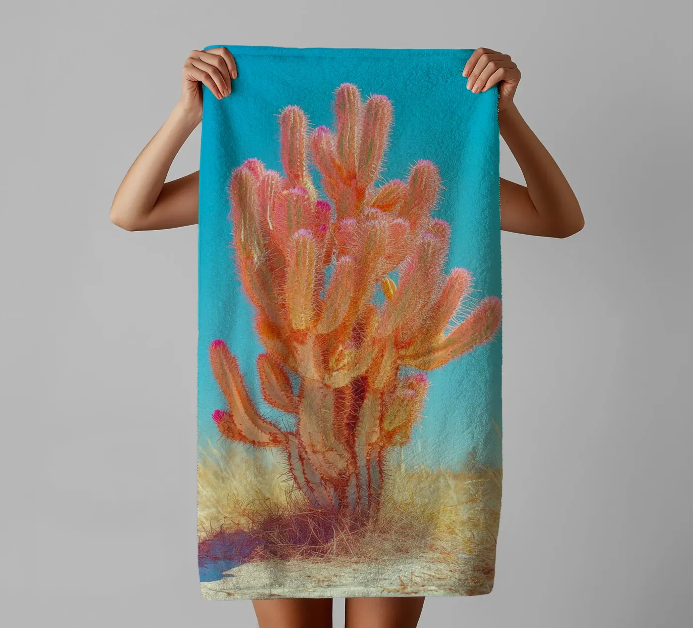 71 badhanddoek van Pink California | Affiches & Posters