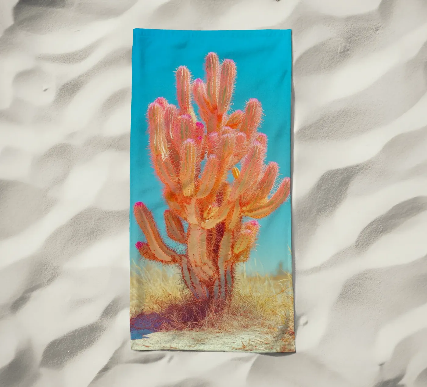 71 strandhanddoek van Pink California | Affiches & Posters