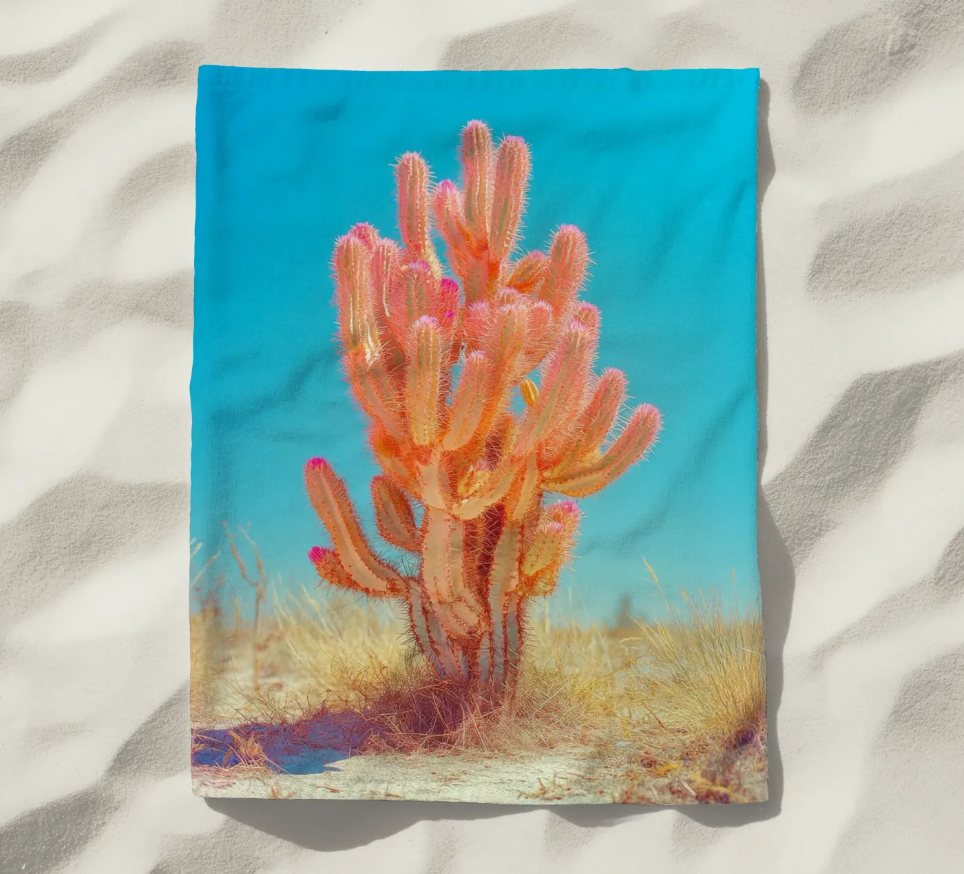 71 strandhanddoek van Pink California | Affiches & Posters