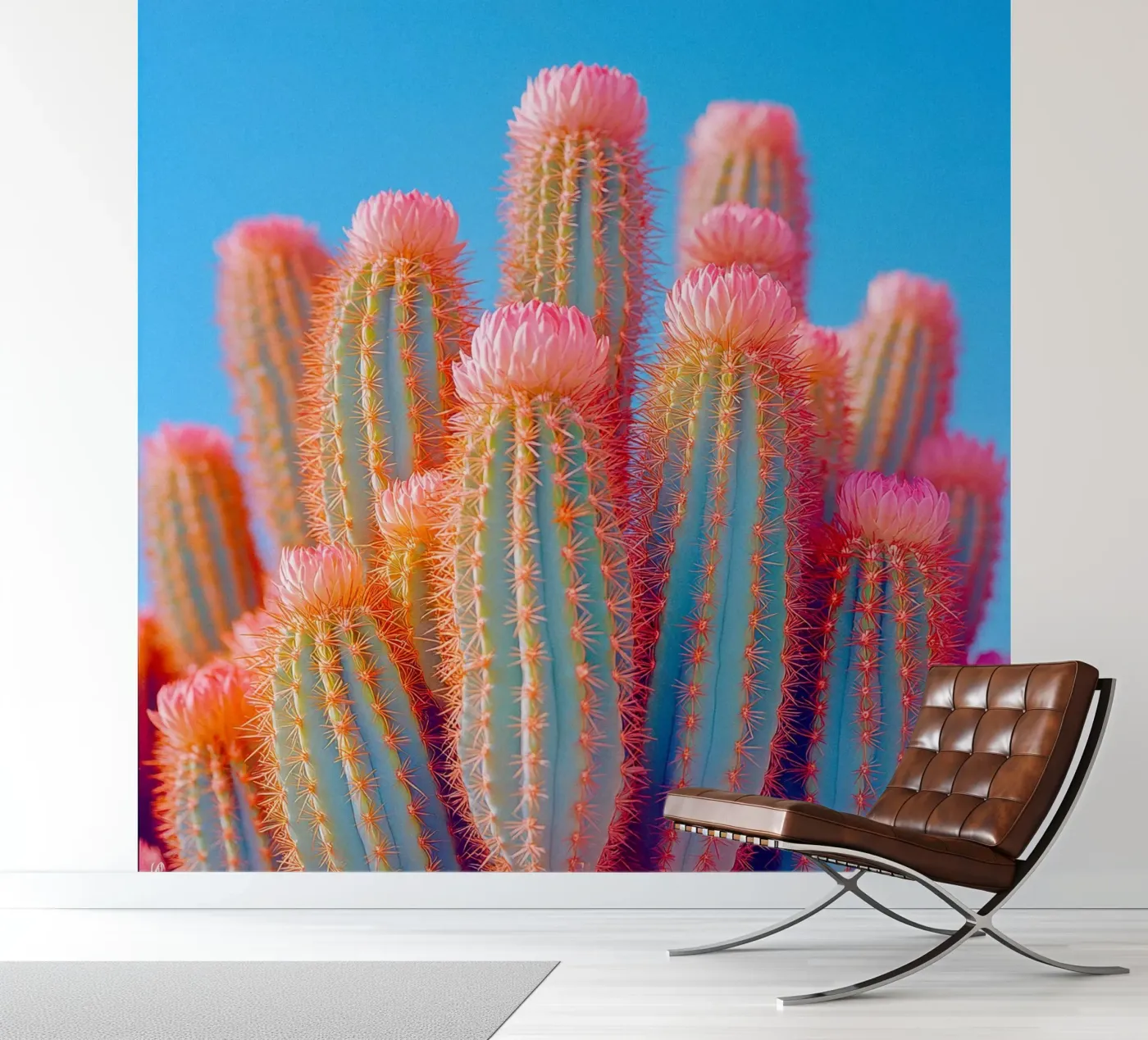 72 fotobehang van Pink California | Affiches & Posters