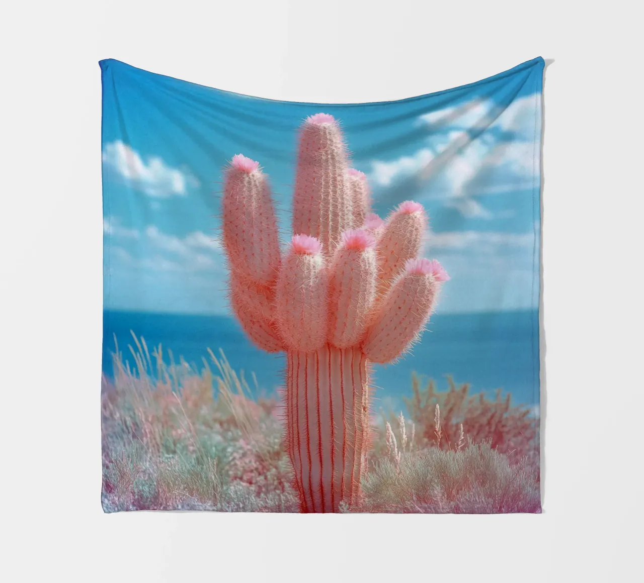 74 Fleecedecke von Pink California | Affiches & Posters