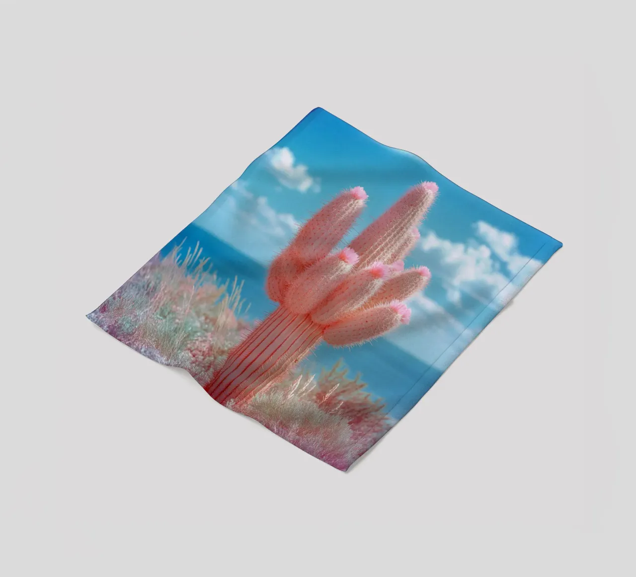 74 Fleecedecke von Pink California | Affiches & Posters