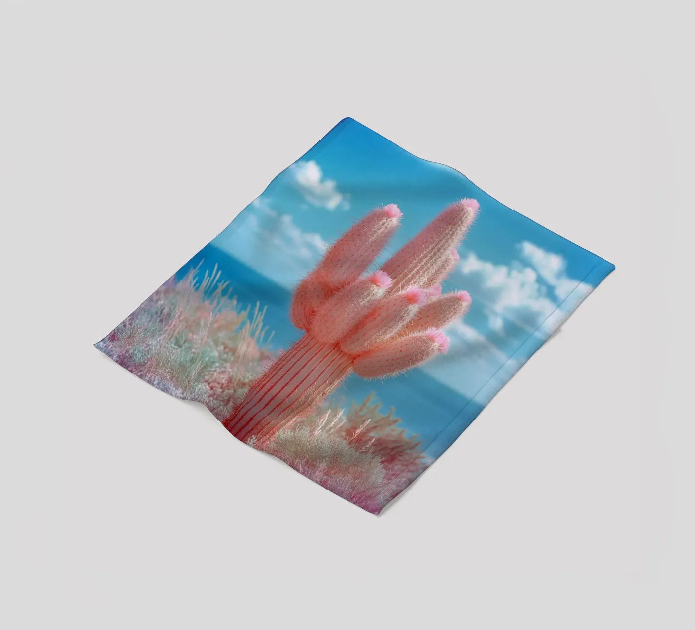 74 fleecedeken van Pink California | Affiches & Posters