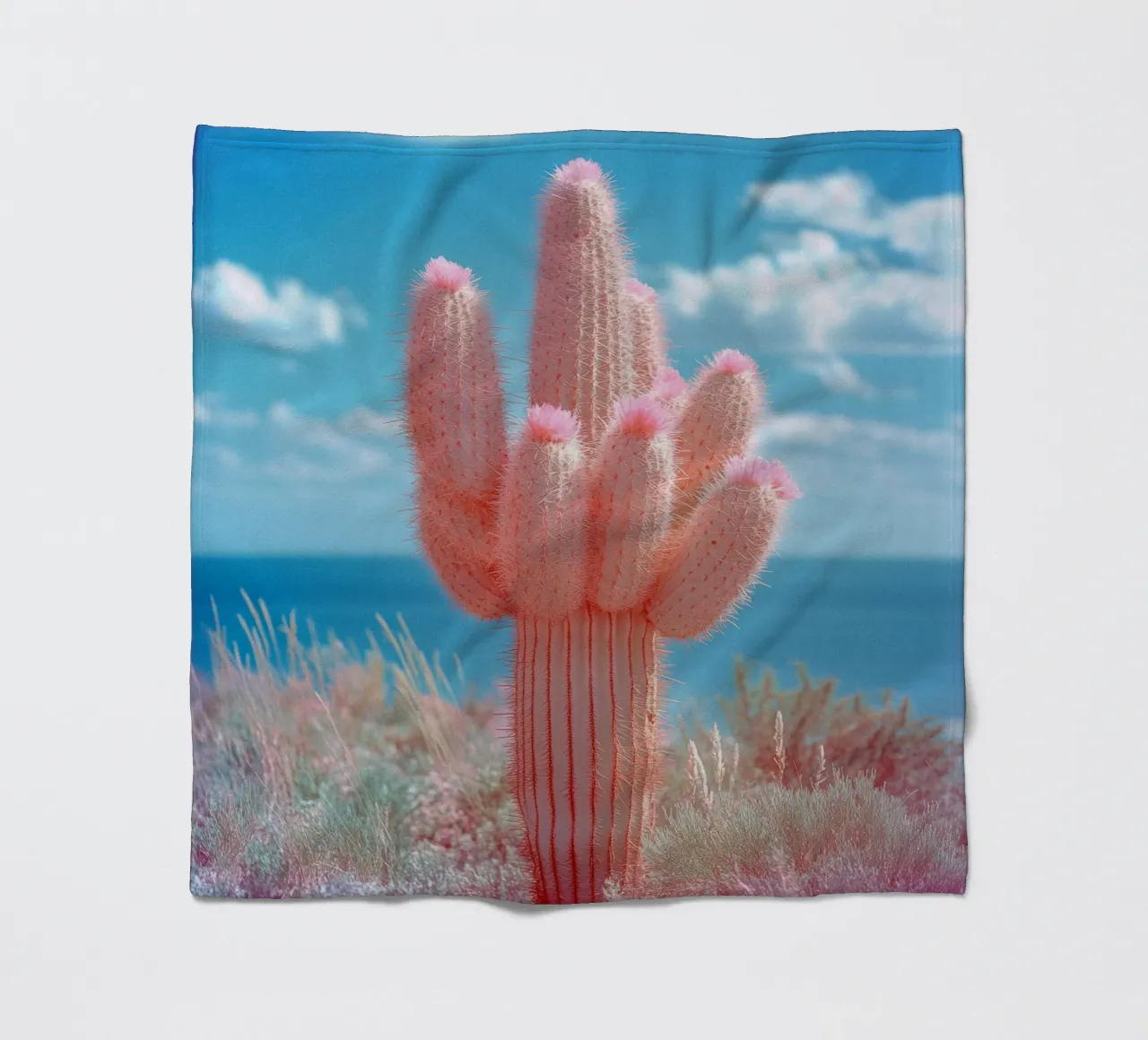 74 Fleecedecke von Pink California | Affiches & Posters