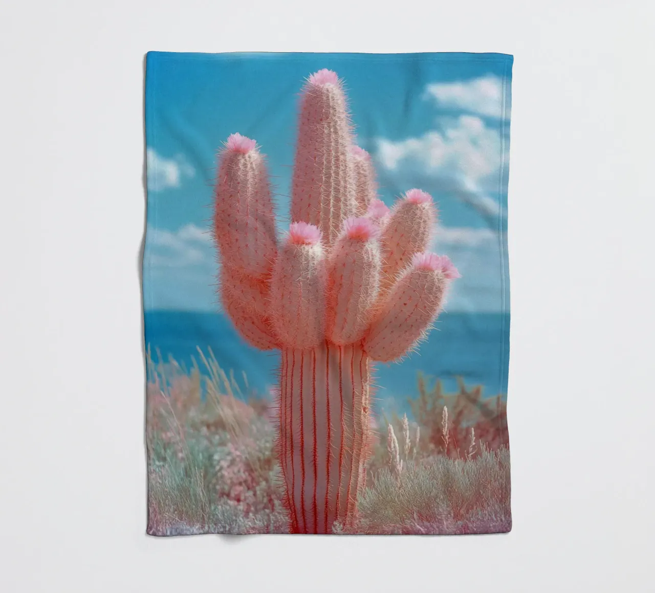 74 Fleecedecke von Pink California | Affiches & Posters