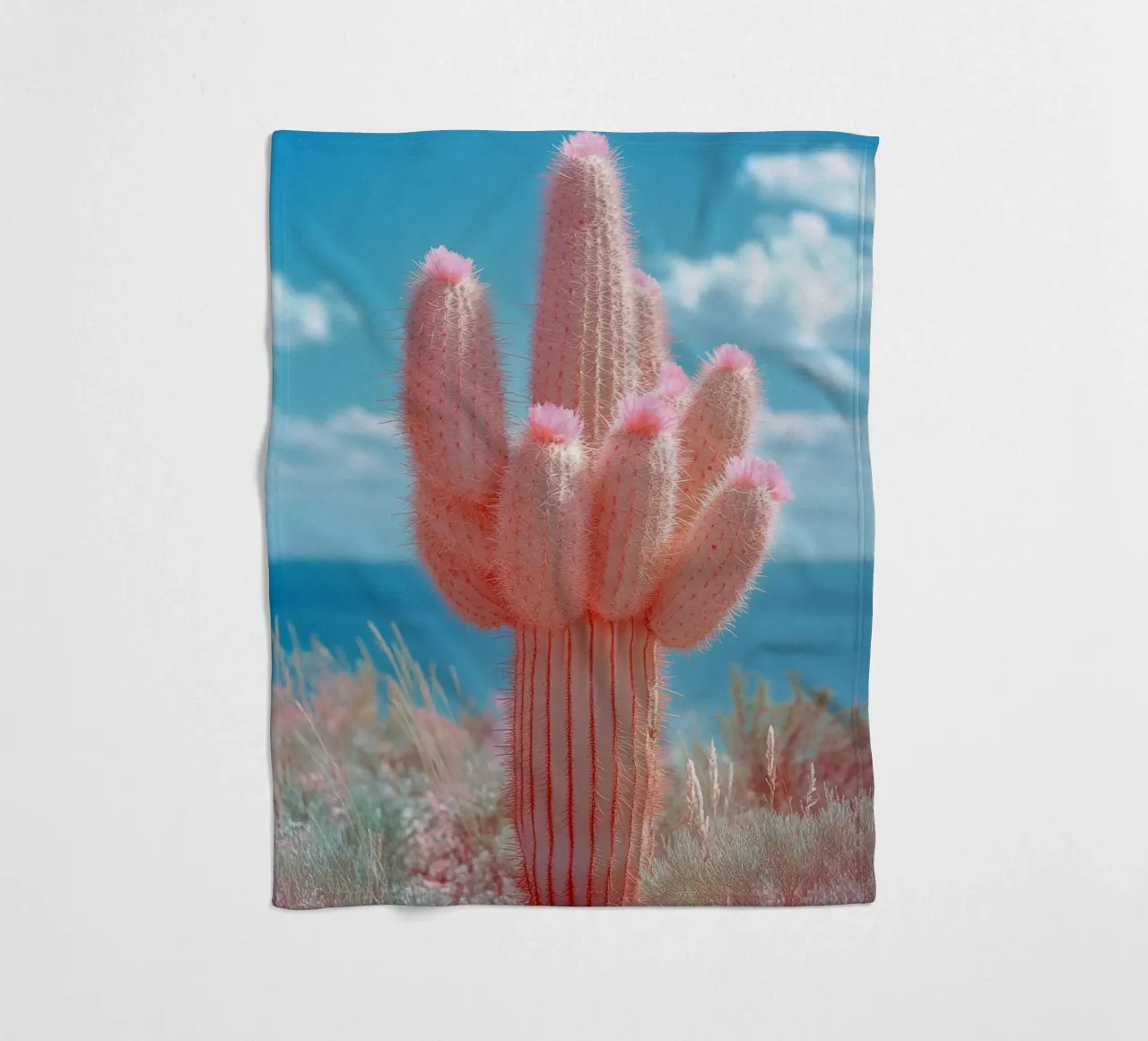 74 Fleecedecke von Pink California | Affiches & Posters