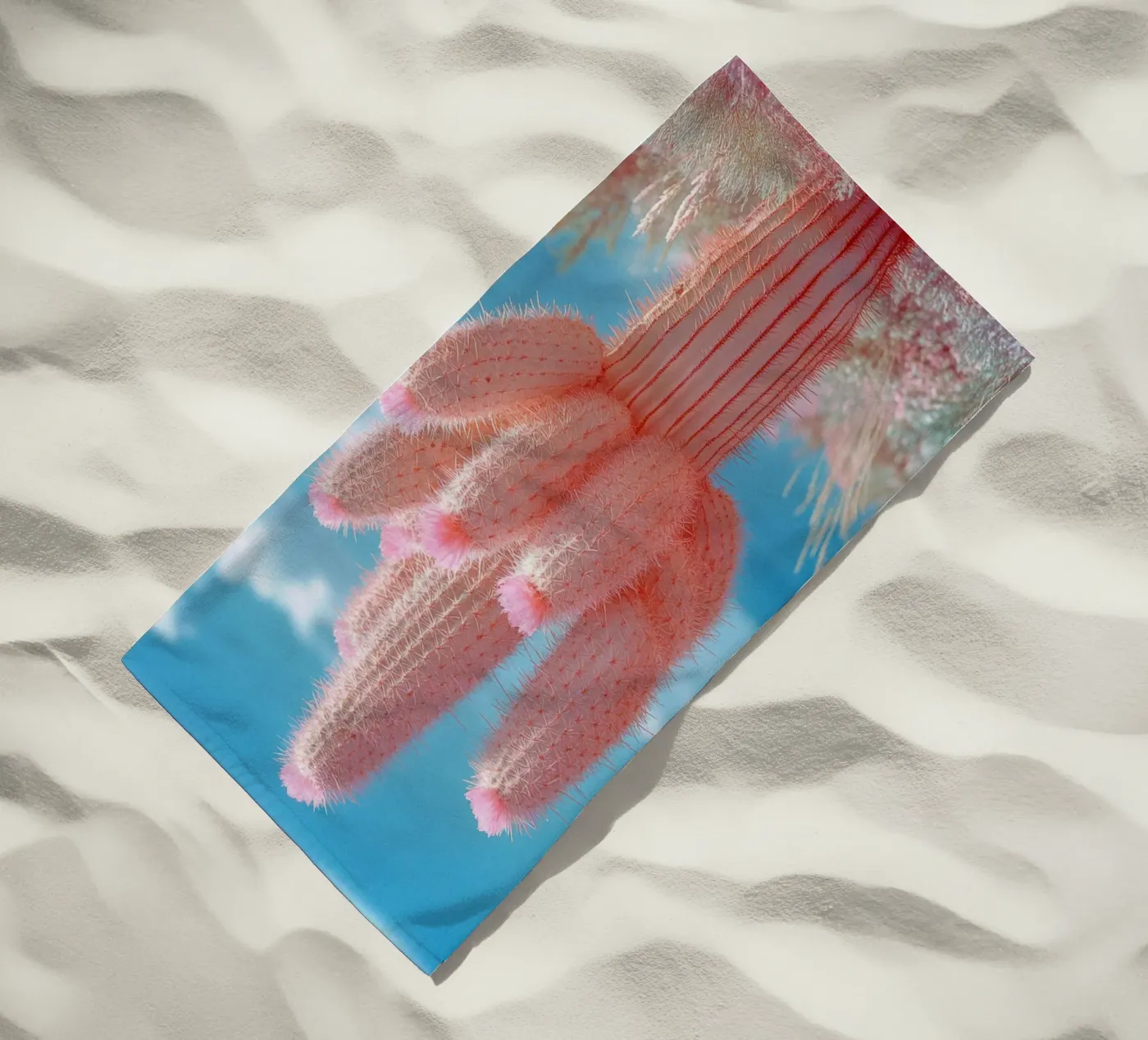74 strandhanddoek van Pink California | Affiches & Posters
