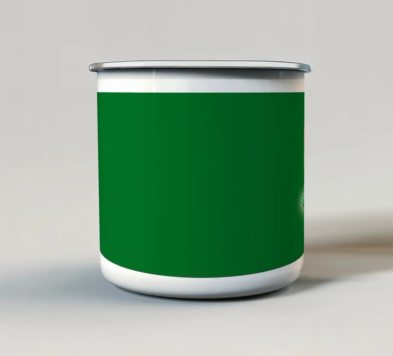 Il caicco in stile natalizio tazza in smalto da BwiseLizzy