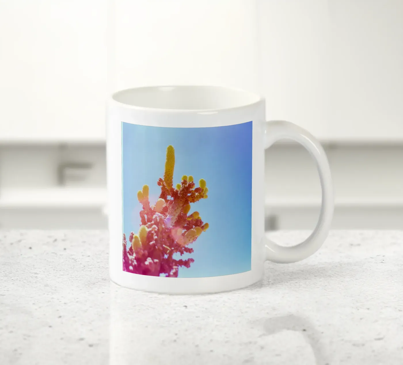 75 keramische mok van Pink California | Affiches & Posters