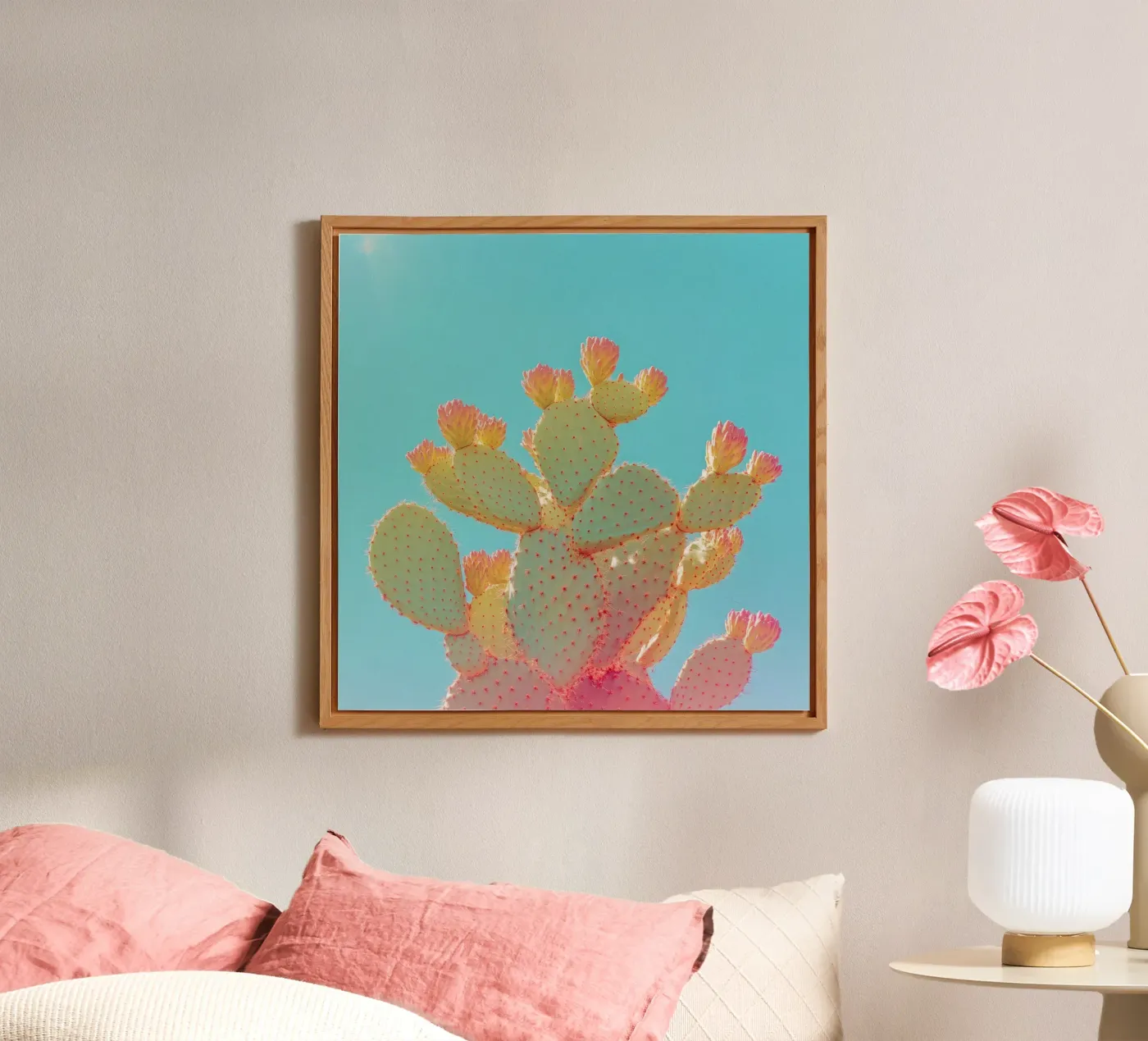 76 alluminio dibond da Pink California | Affiches & Posters