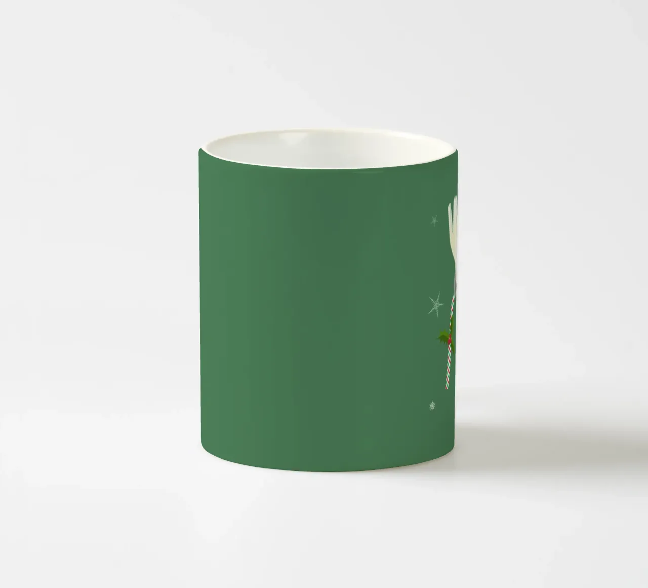 Un simpatico cacatua ombrello di Natale tazza in ceramica da BwiseLizzy