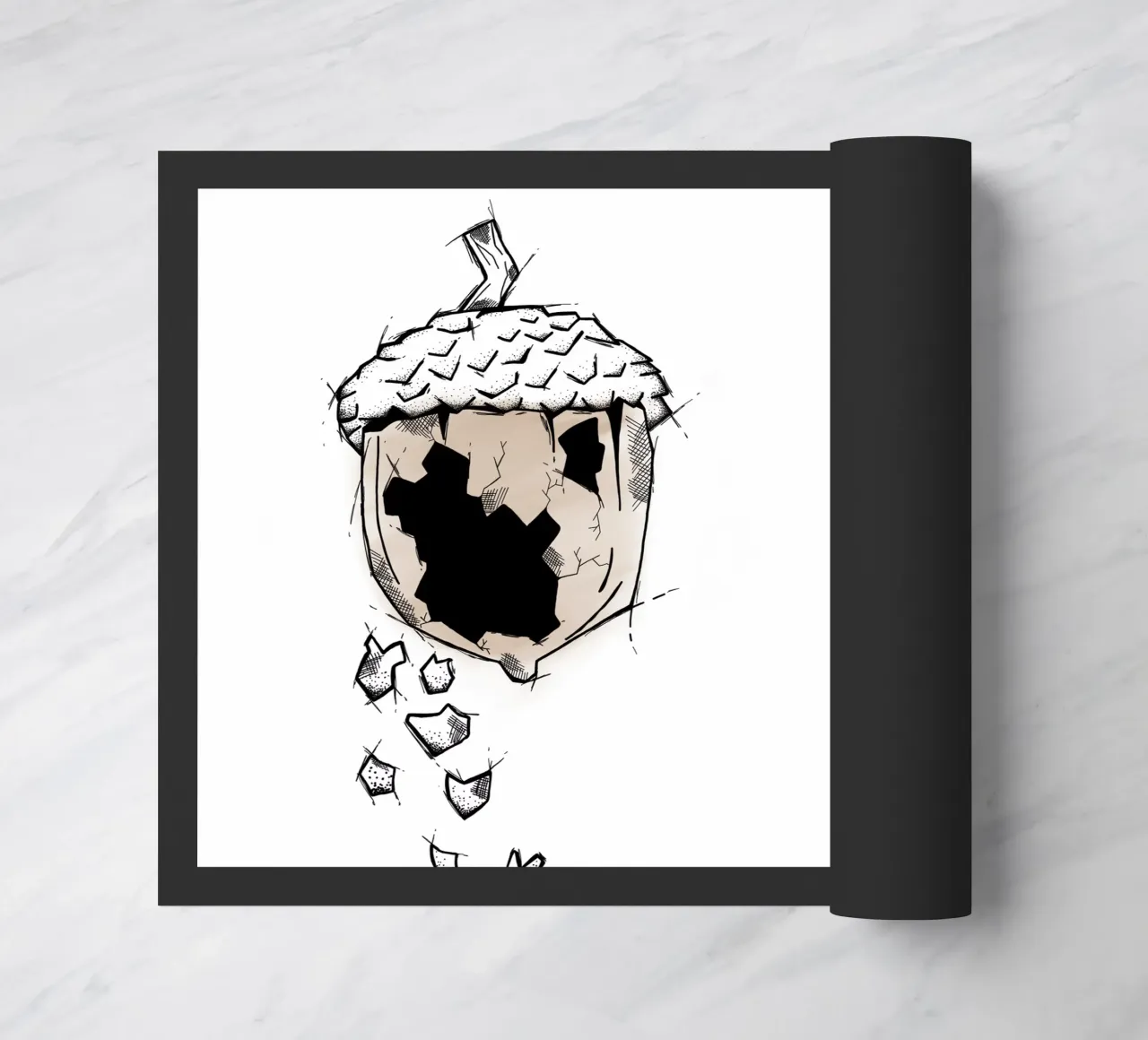 Broken nut | Lineart zerbino da venten