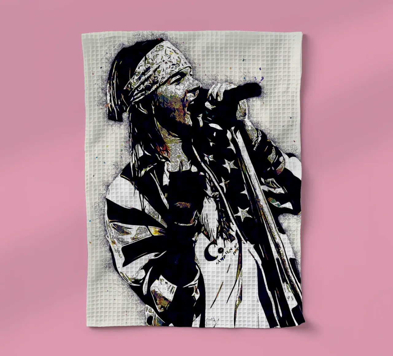 L'art de l'AXL torchon de neonartroom