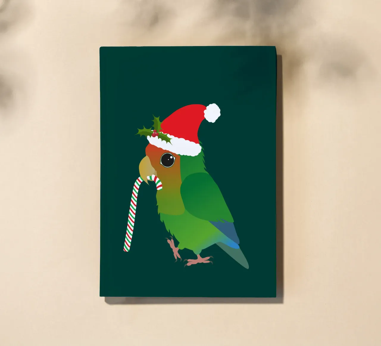 Un adorable inséparable de Noël carnet de notes de BwiseLizzy