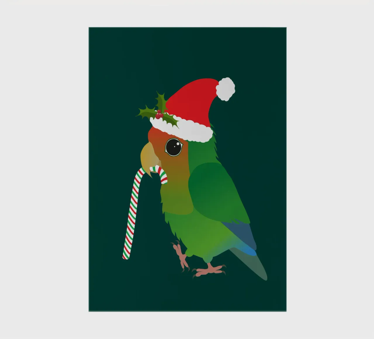 Un adorable inséparable de Noël carnet de notes de BwiseLizzy