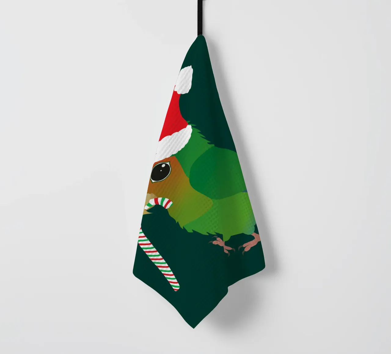 Un adorable inséparable de Noël torchon de BwiseLizzy