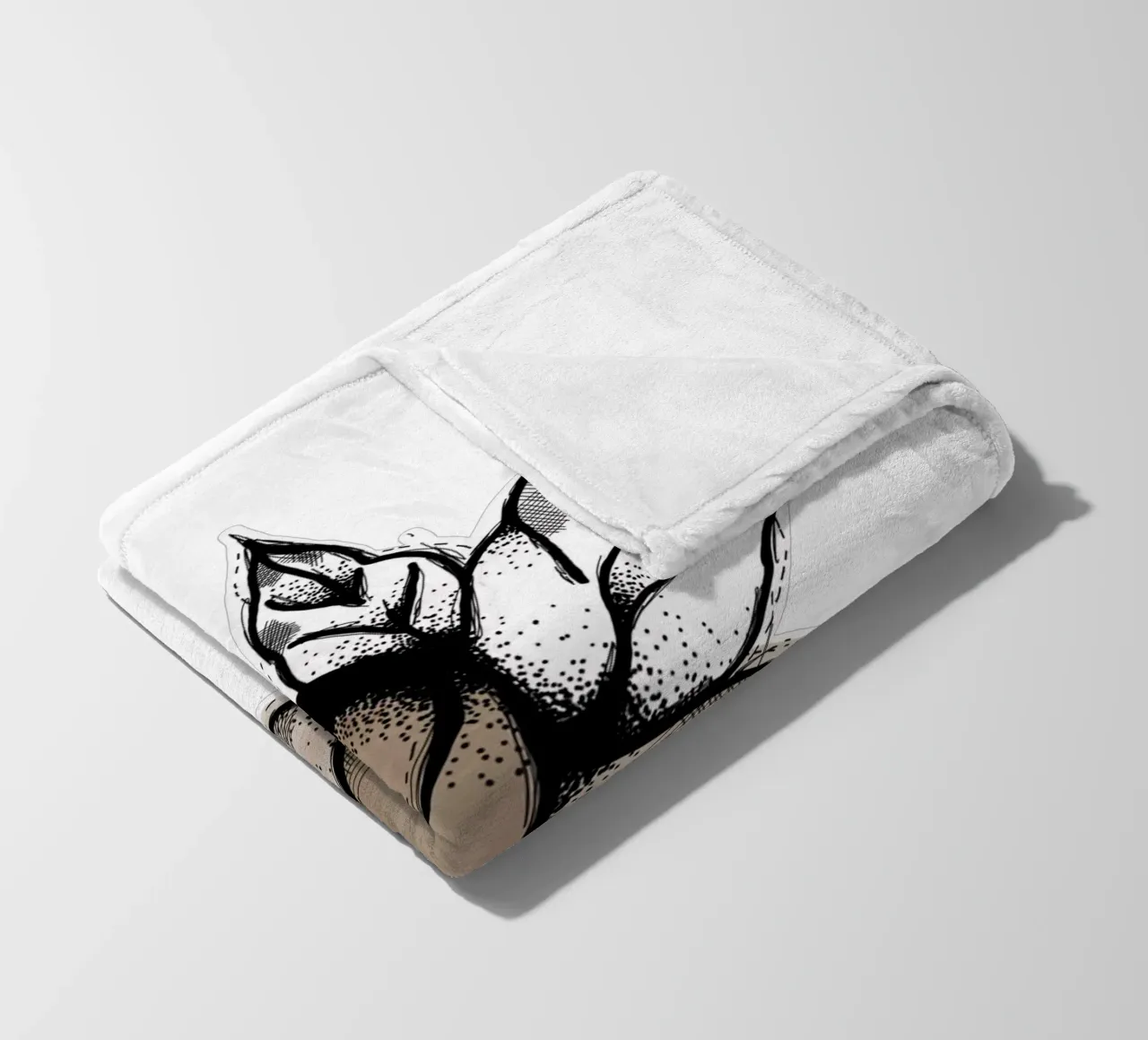 Coffeebeans | Lineart coperta in pile da venten