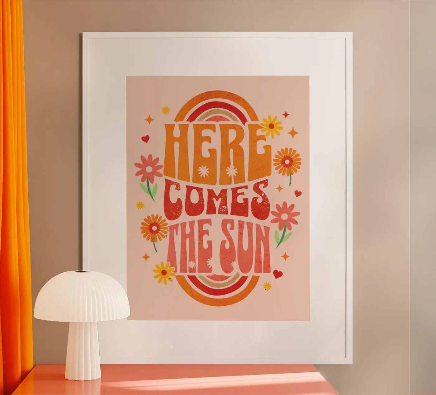 Here Comes The Sun poster da Gunawan Rb