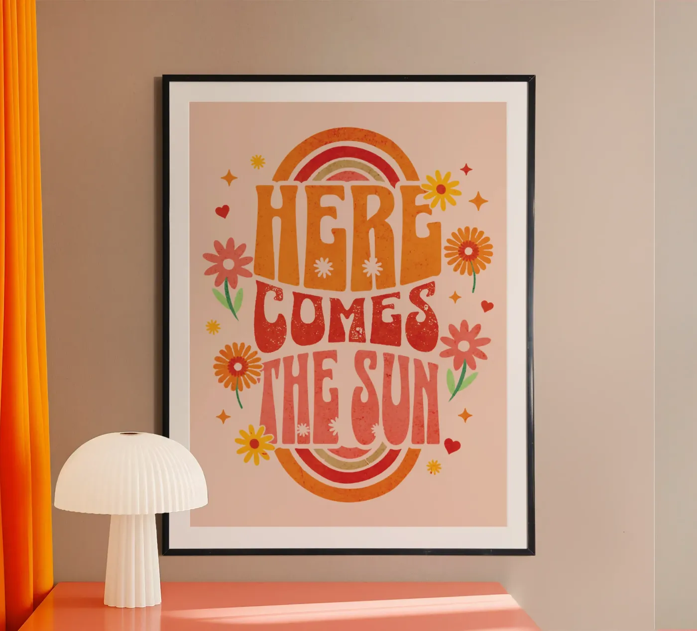 Here Comes The Sun poster da Gunawan Rb