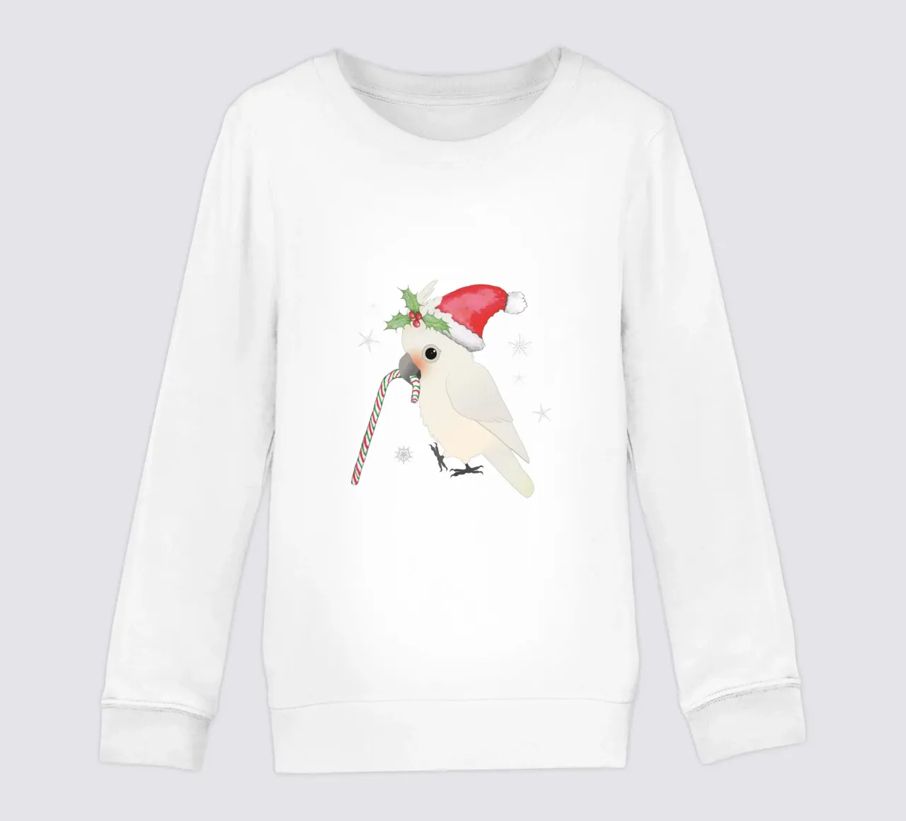 Un simpatico cacatua di Natale felpa bambino da BwiseLizzy