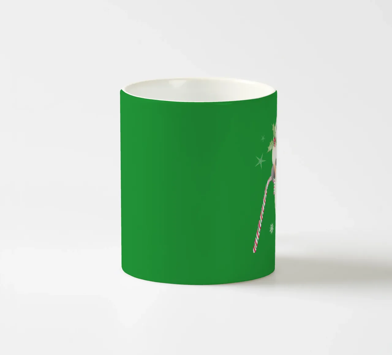 Un simpatico cacatua di Natale tazza in ceramica da BwiseLizzy