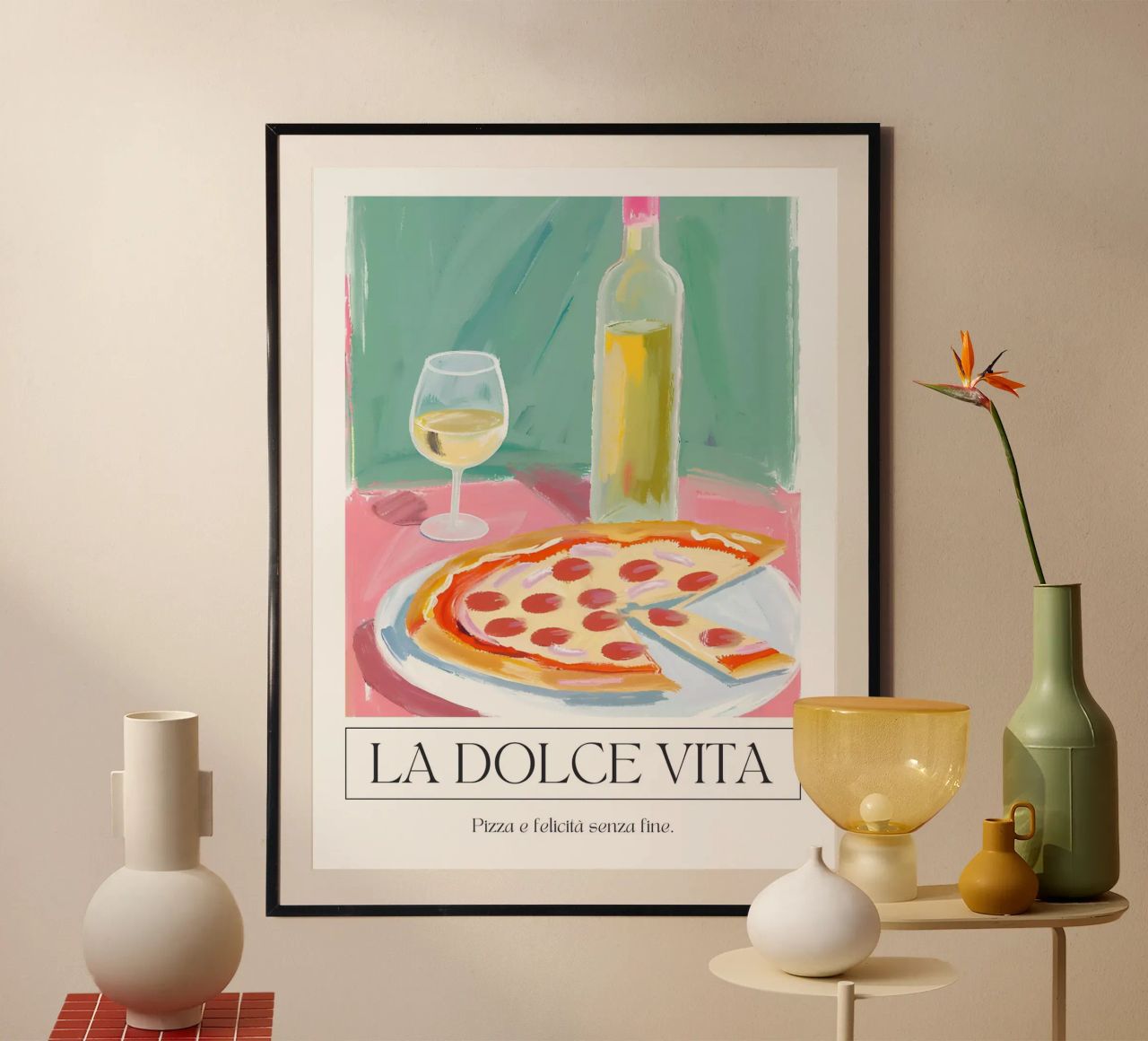 La dolce vita poster de Ohkimiko